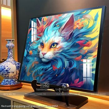 file tranh trang guong con giap meo tuoi mao 0953