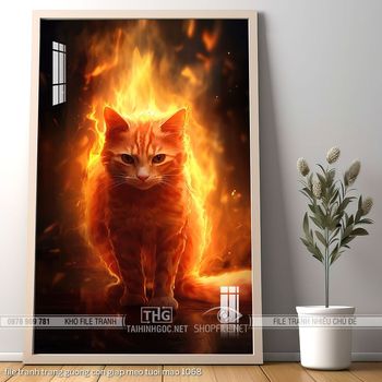 file tranh trang guong con giap meo tuoi mao 1068