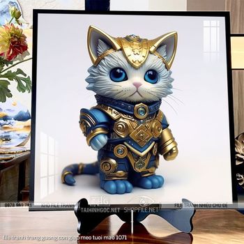 file tranh trang guong con giap meo tuoi mao 1071