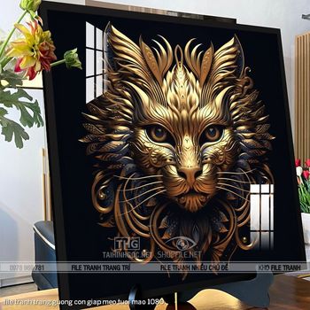 file tranh trang guong con giap meo tuoi mao 1080