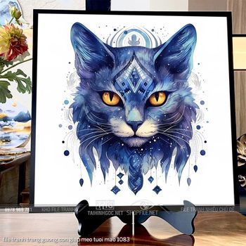 file tranh trang guong con giap meo tuoi mao 1083