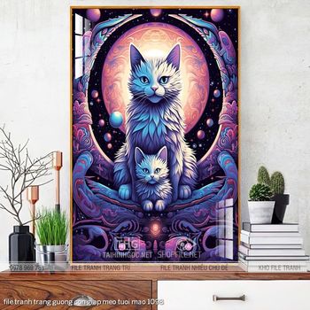 file tranh trang guong con giap meo tuoi mao 1098