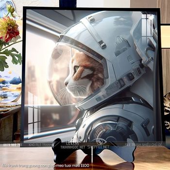 file tranh trang guong con giap meo tuoi mao 1100