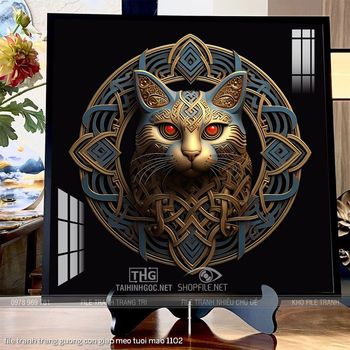 file tranh trang guong con giap meo tuoi mao 1102