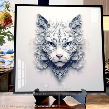 file tranh trang guong con giap meo tuoi mao 1105