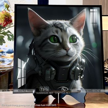 file tranh trang guong con giap meo tuoi mao 1145