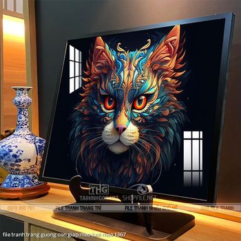 file tranh trang guong con giap meo tuoi mao 1367