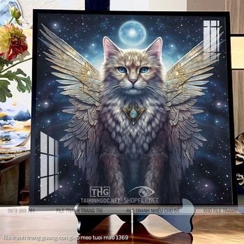 file tranh trang guong con giap meo tuoi mao 1369