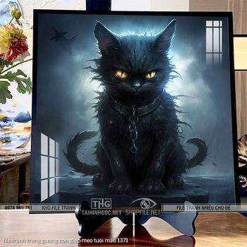 file tranh trang guong con giap meo tuoi mao 1371