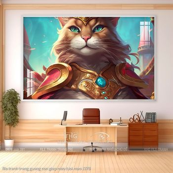 file tranh trang guong con giap meo tuoi mao 1378