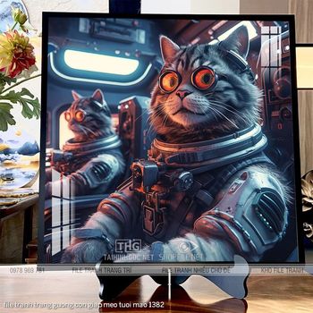 file tranh trang guong con giap meo tuoi mao 1382