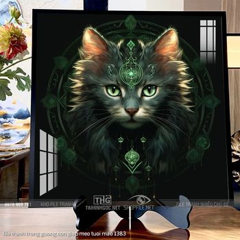 file tranh trang guong con giap meo tuoi mao 1383