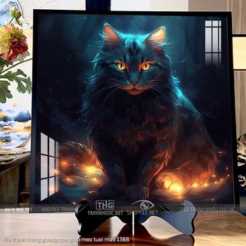 file tranh trang guong con giap meo tuoi mao 1388