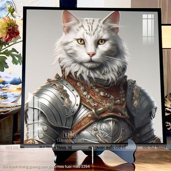 file tranh trang guong con giap meo tuoi mao 1394