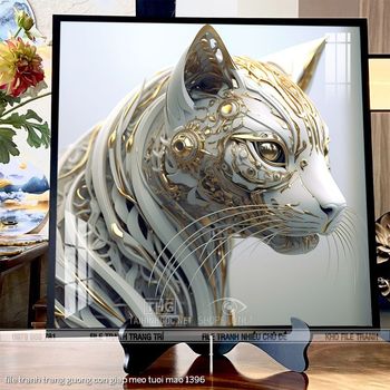 file tranh trang guong con giap meo tuoi mao 1396