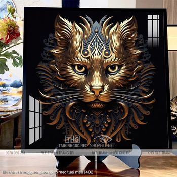 file tranh trang guong con giap meo tuoi mao 1402