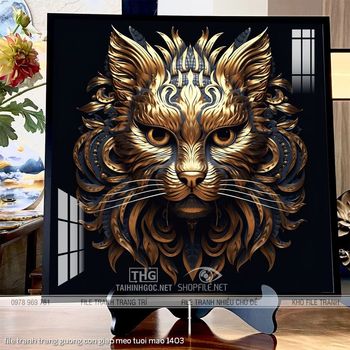 file tranh trang guong con giap meo tuoi mao 1403