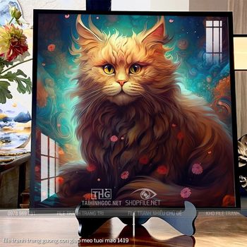 file tranh trang guong con giap meo tuoi mao 1419