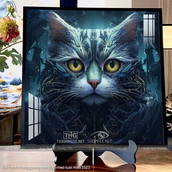 file tranh trang guong con giap meo tuoi mao 1523