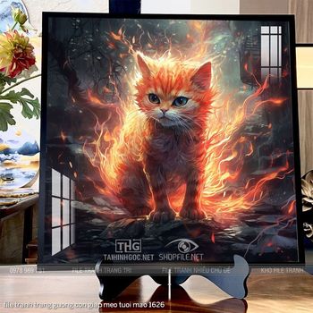 file tranh trang guong con giap meo tuoi mao 1626