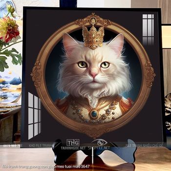 file tranh trang guong con giap meo tuoi mao 1647