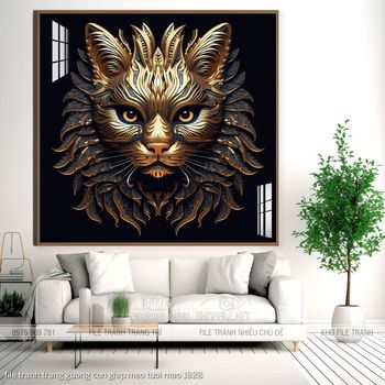 file tranh trang guong con giap meo tuoi mao 1828