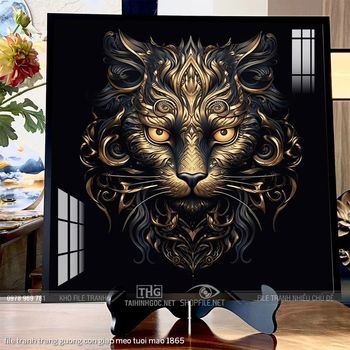 file tranh trang guong con giap meo tuoi mao 1865