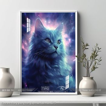 file tranh trang guong con giap meo tuoi mao 1875