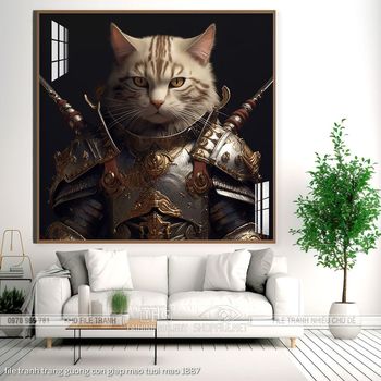 file tranh trang guong con giap meo tuoi mao 1887