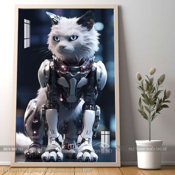 file tranh trang guong con giap meo tuoi mao 1897