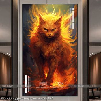 file tranh trang guong con giap meo tuoi mao 2122