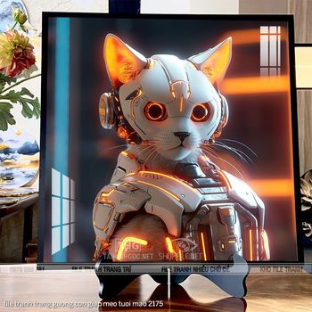 file tranh trang guong con giap meo tuoi mao 2175