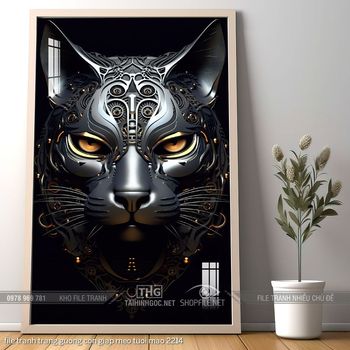 file tranh trang guong con giap meo tuoi mao 2214