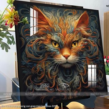 file tranh trang guong con giap meo tuoi mao 2229