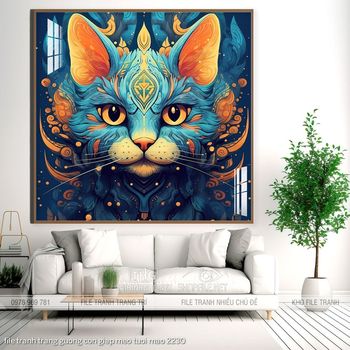 file tranh trang guong con giap meo tuoi mao 2230