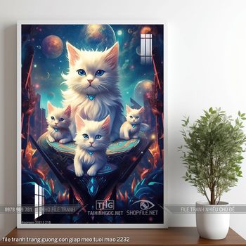 file tranh trang guong con giap meo tuoi mao 2232