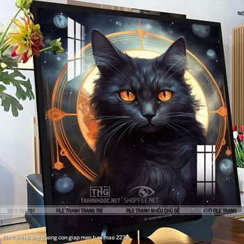 file tranh trang guong con giap meo tuoi mao 2233