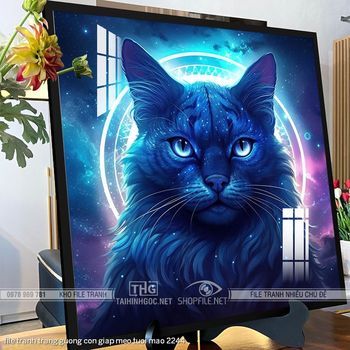 file tranh trang guong con giap meo tuoi mao 2244