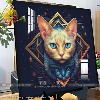 file tranh trang guong con giap meo tuoi mao 2245