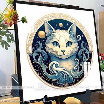 file tranh trang guong con giap meo tuoi mao 2248