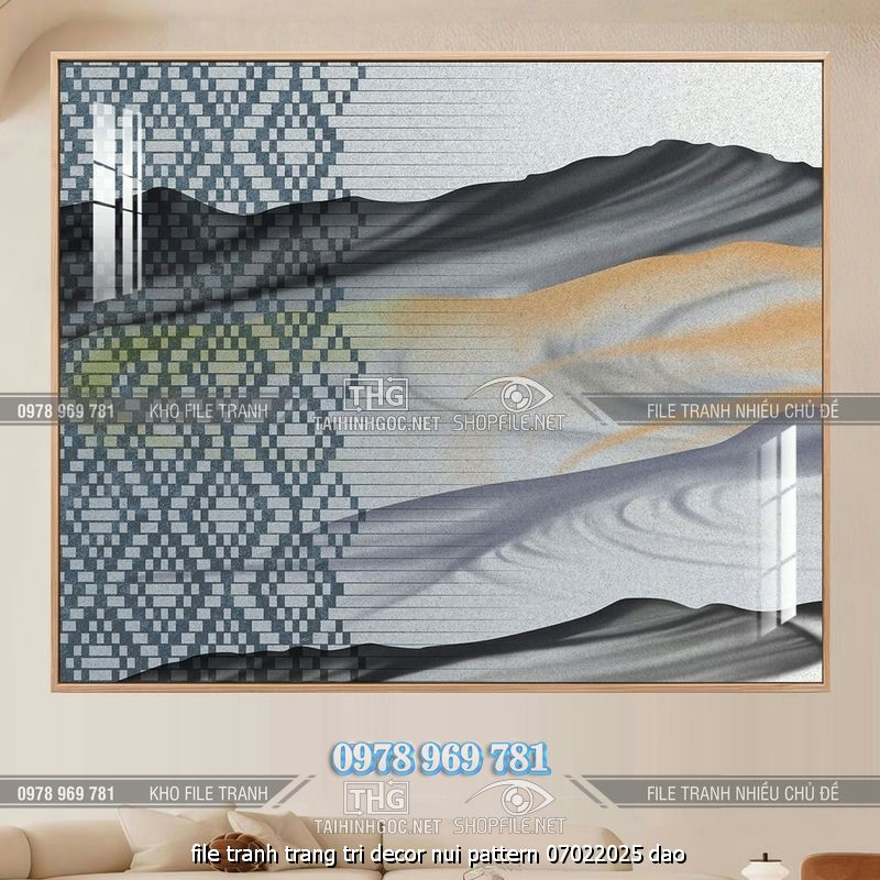 file tranh trang tri decor nui pattern 07022025 dao