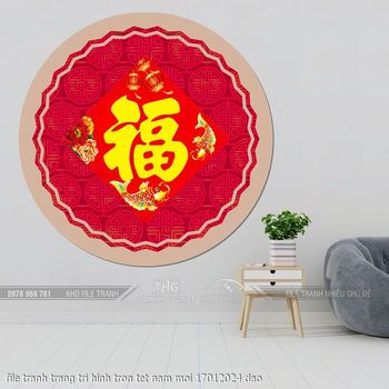 file tranh trang tri hinh tron tet nam moi 17012024 dao file tranh trang tri hinh tron tet nam moi 17012024 dao
