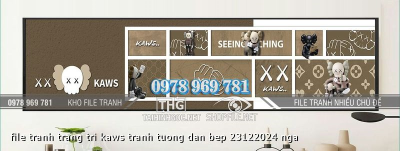 file tranh trang tri kaws tranh tuong dan bep 23122024 nga
