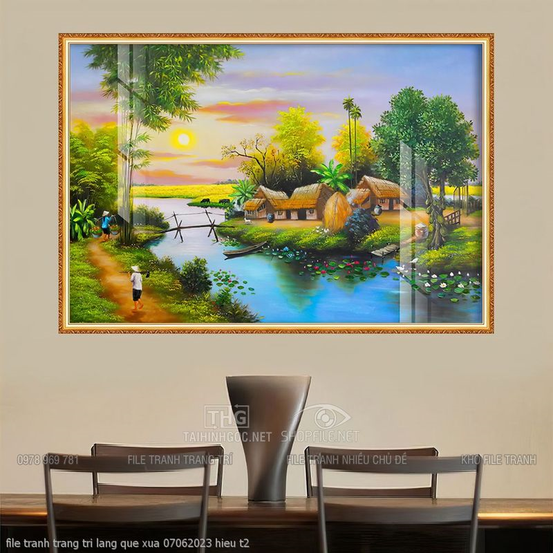 file tranh trang tri lang que xua 07062023 hieu t2