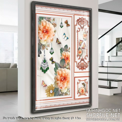 file tranh tranh cua tu decor trang tri nghe thuat 19 4 ho