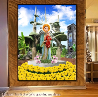 file tranh duc me la vang dao cong giao duc me