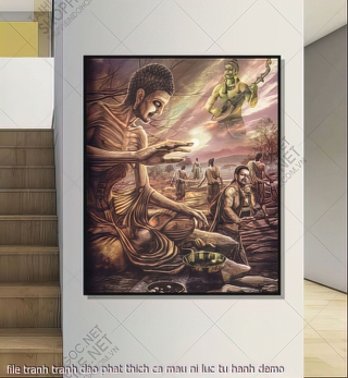 file tranh tranh dao phat thich ca mau ni luc tu hanh
