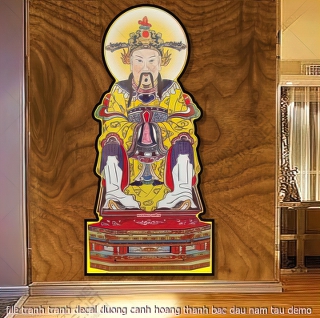 tranh phong tho file tranh tranh decal duong canh hoang thanh bac dau nam tau