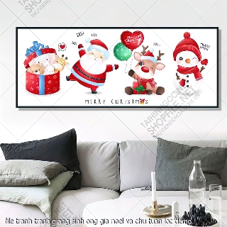 file tranh tranh giang sinh ong gia noel va chu tuan loc