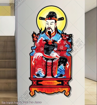 tranh phong tho file tranh tranh nam tao